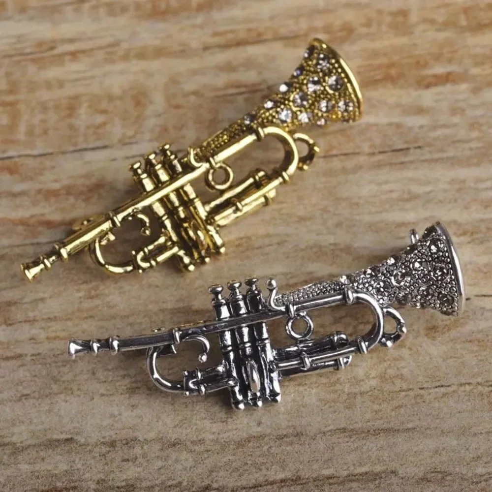 VQ Trumpet Brooch - Picture 3 of 6